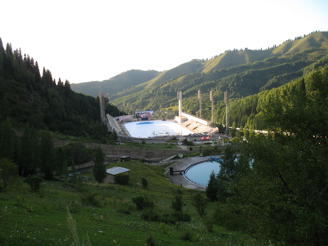 Medeo, Almaty (каток Медео, Алма-Ата)